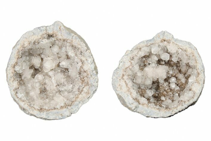 Keokuk Geode with Calcite Crystals - Missouri #203776
